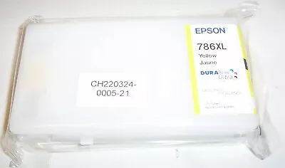 Epson Genuine 786XL Yellow For WF-4630464051905690 (Workforce Pro) • $15