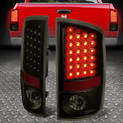 [full Led]for 07-09 Dodge Ram 1500 2500 3500 Rear Brake Lamp Tail Light Tinted • $81.88