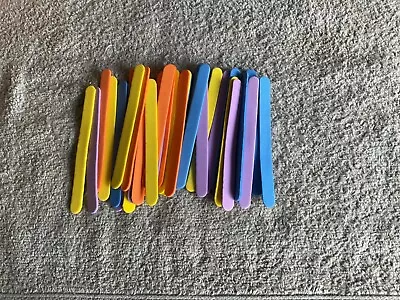 Mixed Coloured Felt Lollypop Sticks • £0.99