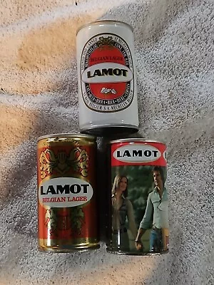 Lamot Belgian Lager Vintage Steel Beer Cans EMPTY • $0.29