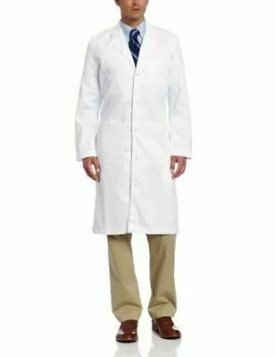 Landau 3145 Professional Medical Workwear Lab Coat Full Length 3 Pocket Mens 56 • $26.90