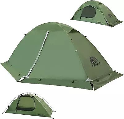 Underwood Aggregator 1-Man Camping Tent - 3/4 Season One Man Tent Waterproof L • £80.06