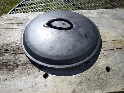 Vintage Cast Iron Dutch Oven No. 8 Lid • $35