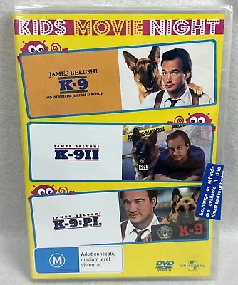 K-9 | K-911 | K-9:P.I - Trilogy Movie Pack - Action Comedy - James Belushi • $29.95