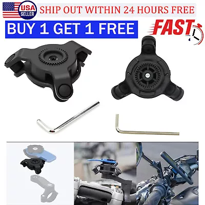 Motorcycle Anti Vibration Dampener Mount Holder For Quad-Lock Cycling Phone Rack • $10.89