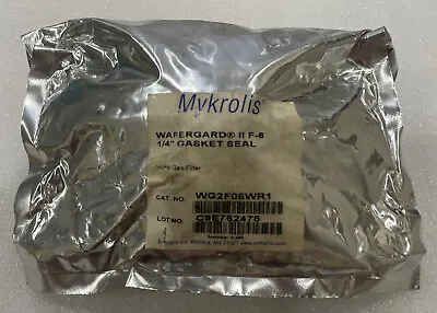 MYKROLIS WG2F06WR1 Wafergard II F-6 1/4”Gasket Seal Inline Gas Filter New Seal • $250