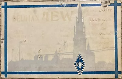 1929 - QSL Card - Belgium - 4EW • $6