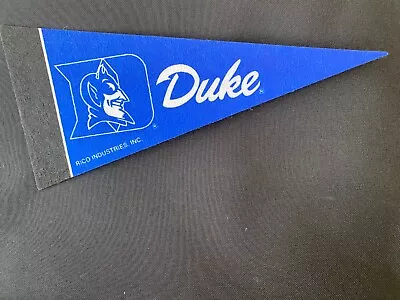 NCAA Duke Mini Pennant 9X4 Inch Felt • $2.50