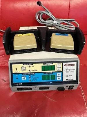 Ellman Surgitron 4.0  Dual RF 120 IEC Electrosurgery Generator With Foot Switch • $5900