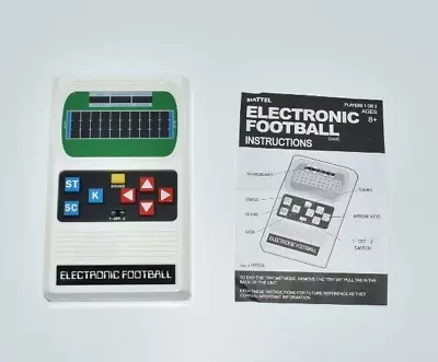 Vintage 1970's Electronic Handheld Football Game By Mattel. Excellent Condition • $37.62