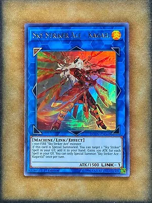 Yugioh Sky Striker Ace - Kagari DUOV-EN060 Ultra Rare Alt Art 1st Ed NM • $2.84