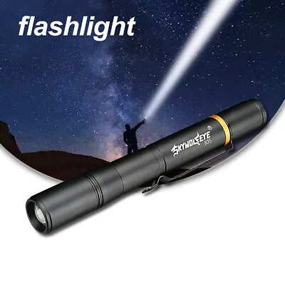 £6.77 • Buy TACTICAL FLASHLIGHT SMALL LED Torch Light Mini Pen MICRO TINY Penlight SP