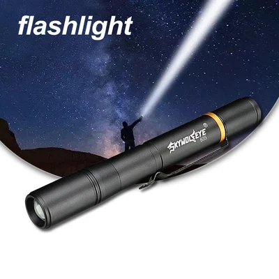 £6.77 • Buy TACTICAL FLASHLIGHT SMALL LED Torch Light Mini Pen MICRO TINY Penlight SP