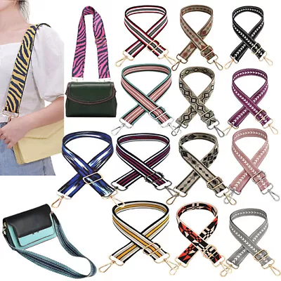 $12.76 • Buy Wide Shoulder Bag Belt Strap Crossbody Adjustable Replacement Handbag Handle ☚