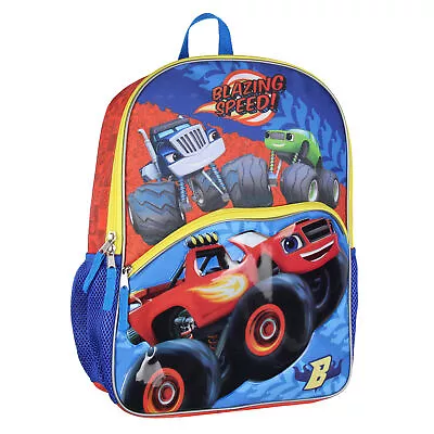 Blaze And The Monster Machines Backpack 3D Blazing Speed School Travel Backpack • $29.95