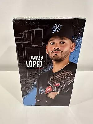 Miami Marlins - Pablo Lopez #49 Heritage Bobblehead - Mlb Sga - New In Box • $28.39