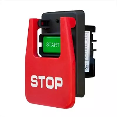 Emergency Stop Paddle Switch Dual On Off Power Safety Motors Machine 110V 220V • $23.82