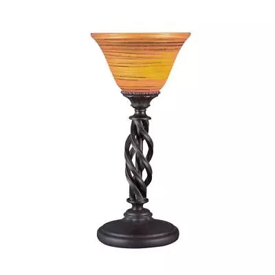 Lighting Theory Table Lamps 14  Rechargeable Integrated LED Metal Dark Granite • $186.73