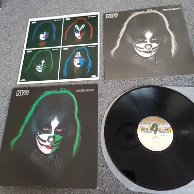 £20 • Buy KISS - PETER CRISS Japan Solo LP & Inserts (VIP-6580)