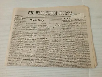 $5.99 • Buy Wall Street Journal Pacific Coast Ed October 4 1976 A Forgiving Ma Bell