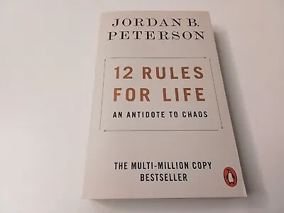 $14.95 • Buy 12 Rules For Life 2019 By Jordan B. Peterson Paperback, FREE SHIPPING