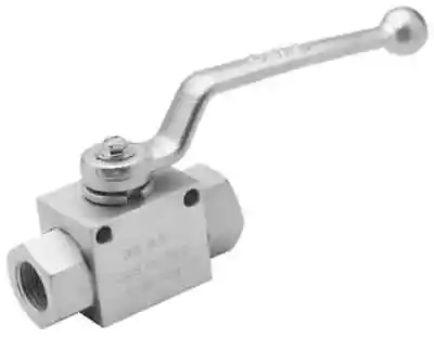 3/4  High Pressure 2-Way Ball Valve Steel DE2-34-NPT Female NPT 5800 PSI 215°F • $59.99