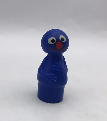 Fisher Price Little People Vintage Toys Sesame Street GROVER Near Perfect Paint • $44.99