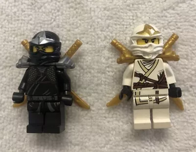 Lego NINJAGO Lot Cole ZX Njo039 Zane ZX Njo031 Minifigures 2012 Used Free Post. • $21.99