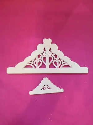Princess TIARA Cutter Set Sugarcraft Cake Decorating • £3