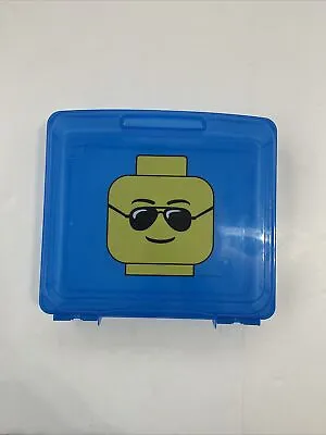 £14.86 • Buy Lego Storage Case Blue Head Sun Glasses 13x11 Carrying Tote Case 2013