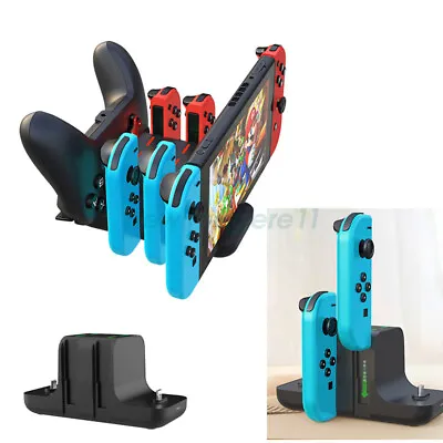 Charging Dock Station Joy-Con Pro Controller Charger For Nintendo Switch Oled • $32.80