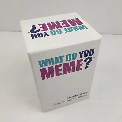 $40 • Buy What Do You Meme?: An Adult Party Game For Meme Lovers, Card Game, Strategy