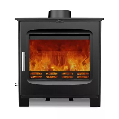 6kw Multi Fuel Wood Burning Stove • £499