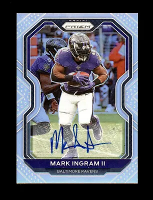 2020 Prizm #39 MARK INGRAM II Auto Silver Prizm - Baltimore Ravens • $25.75