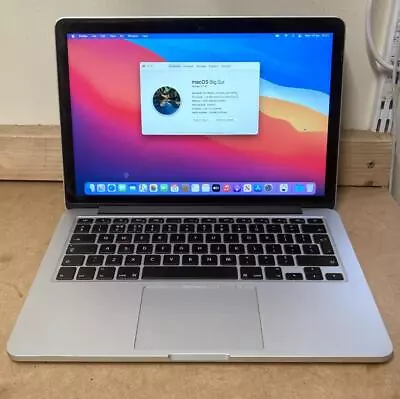 Apple MacBook Pro A1502 13  (Late 2013) Core I5 @ 2.40GHz 8GB RAM 256GB SSD • £50