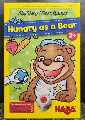 HABA Hungry As A Bear Board Game My Very First 301257 • $11.04