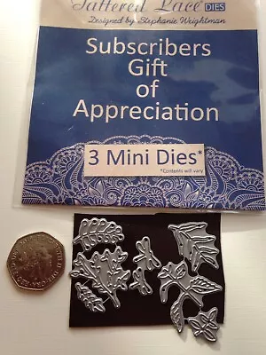 £2.75 • Buy Job Lot Bundle 8 Tattered Lace Dragonfly’s  / Leaves Mini Cutting Dies. As Photo