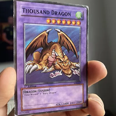 1996 1st Edition Thousand Dragon Yu Gi Oh Card  • £5