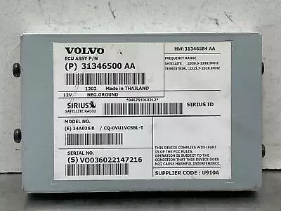 2012 Volvo C70 OEM Sirius Satellite Radio Receiver Tuner 31346500 2013 • $104.99