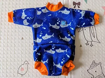 Splash About Baby & Toddler Happy Nappy Wetsuit Incorporated Swim Nappy • £0.99