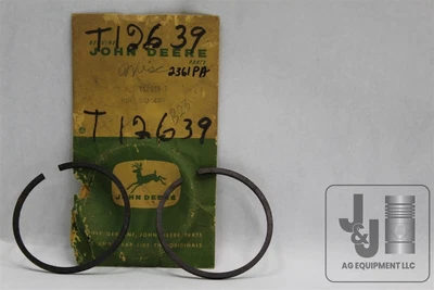 $75 • Buy NOS JOHN DEERE T12639 Set Of 2 POWER STEERING PISTON RINGS SEALING 2010 TRACTOR