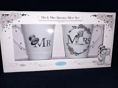 Me To You Tatty Teddy Mr And Mrs Double Mug Gift Set Official Collection Unused • £10