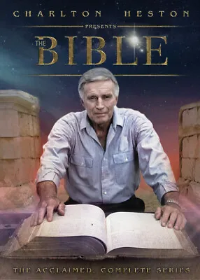 Charlton Heston Presents: The Bible 1992 DVD Complete Series • £10.99