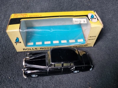 £14.99 • Buy Budgie Diecast No.102 Rolls Royce Silver Cloud Black Boxed