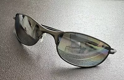 OAKLEY TIGHTROPE SUNGLASSES - POLARIZED LENSES Gun Metal Frame Grey Lenses RARE • $300