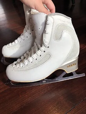 Edea Ice Fly Figure Skates Size 235 With MK Lite Professional Freestyle Blades • $750