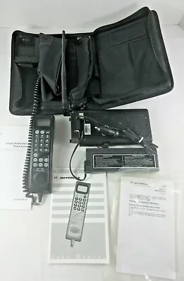 Vintage Motorola Car Bag Cell Mobile Phone Air Touch SCN2523A USA FOR PARTS • $19.99