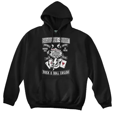 AC/DC Inspired SIN CITY Rock N Roll Casino Hoodie • £34