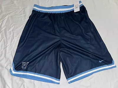 Villanova Wildcats Nike Practice Shorts Men's Large Navy Blue NWT! • $53.95