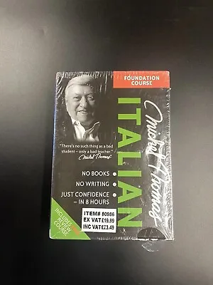 Michel Thomas Italian Foundation Course 8 Hour Italian Course New And Sealed • $31.56